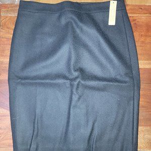 J. Crew Black Pencil Skirt